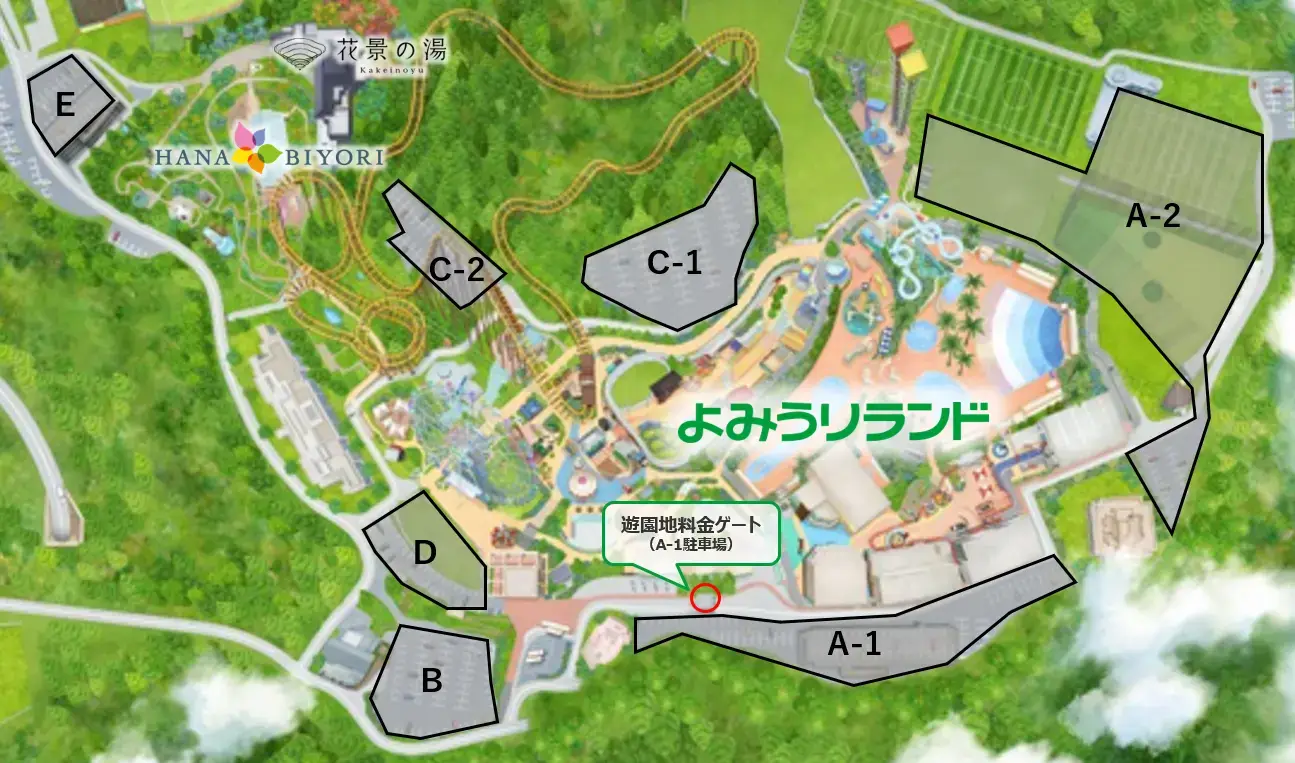 各駐車場配置図