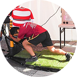 Rugby Experience Event: Tackle Measurement Machine